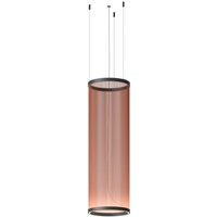 Vibia LED-hänglampa ARRAY rödbrun 113x37 cylinder 927 dimbar