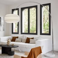 MARKET SET Cosiness arc floor lamp Ø 68 cm