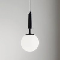 Luminex Nalo hanging light, 1-bulb, black