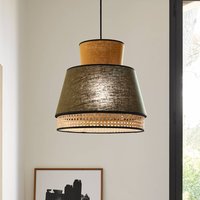 MARKET SET Singapore M pendant light, Khaki/Curry