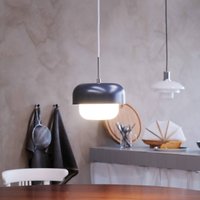 Dyberg Larsen Haipot pendant light, dark grey