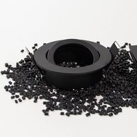 BRUMBERG Loop-S housing for recessed spotlight, black