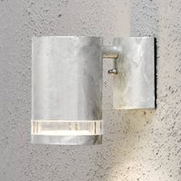 Konstsmide Modena outdoor wall light with slit, 1-bulb, grey