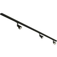 SLV Puri-Track Jeu de rails d'alimentation monophasés noir