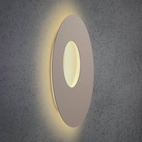Escale Blade Open LED-væglampe taupe Ø 59 cm
