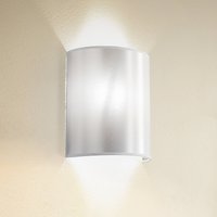 Euluna Vägglampa Satin i satin, vit/guld
