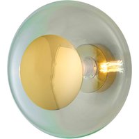 EBB & FLOW Horizon uttag guld/grön Ø 36 cm