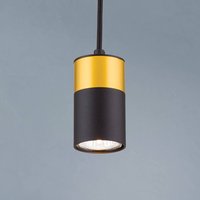 ORION Martini pendant light black/gold