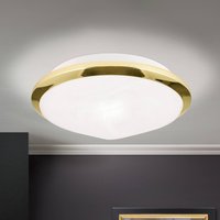 ORION Vacker taklampa Corella i mässing 26 cm