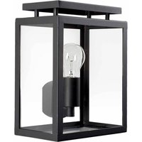 K.S. Verlichting Utomhusvägglampa de Vecht, 28 cm, svart