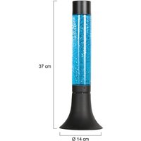 Steinhauer Bordslampa Volcan 4188, svart, glittereffekt, E14