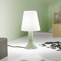Luce Ambiente Design BINGO Lumetto table lamp, green/white, height 24.5 cm