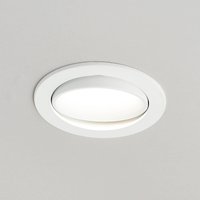 Arcchio Katerin LED recessed light, 10 cm, white, swivelling