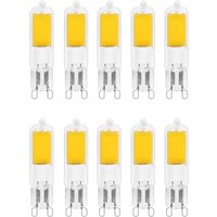 Arcchio LED-stiftlampa, G9, 2,2W, 3000K, set om 10 st