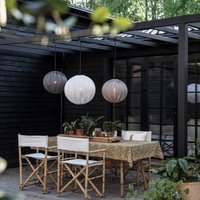 PR Home Shade Alva Outdoor Hanging Lamp beige Ø 40