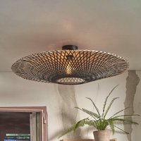 GOOD & MOJO Kalimantan ceiling Ø20cm black/natural