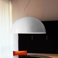 Oluce SONORA - opal white pendant light
