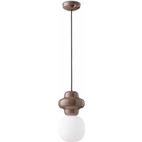 Ferroluce Hängande lampa Copacabana, brun