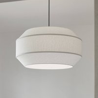 MARKET SET Cosiness hanging light, Ø 68 cm, white, fabric