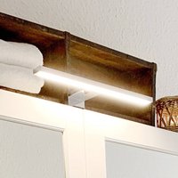 B.K. Licht LED-spegellampa Mira, B 30 cm, krom, metall, 4 000 K