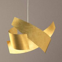 Marchetti Gold leaf hanging light Ella in elegant look