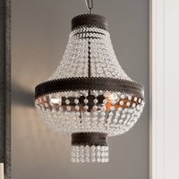 ONLI Impero pendant light with crystal pendants