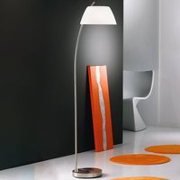 austrolux Stylish floor lamp Malmö, nickel