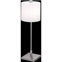 KNAPSTEIN table lamp MERCY, matt nickel, chrome