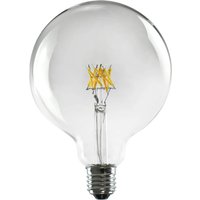 SEGULA LED E27 6W Globe 24V DC clear Filament 927 ambient-dimmable