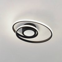 Lindby LED ceiling lamp Thalina, 45cm, dimmable, Infinity Tunnel