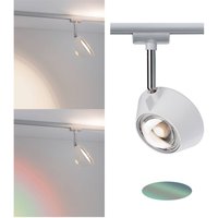 Paulmann URail Spot LED Sabik chrome mat, intensité variable