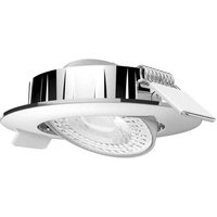 MEGATRON LED recessed light Slimo, swivelling, chrome
