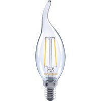 Sylvania Candle LED bulb E14 ToLEDo 2.5W 827 clear, gust of wind