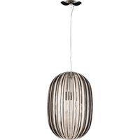 Foscarini Plass media Hängeleuchte E27, grau