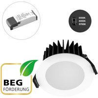 EVN Solido85, 230 V, dimmable, CCT, white
