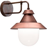 Cremasco Castello - vacker utomhusvägglampa i materialmix