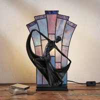 Artistar Graceful table lamp Flamina, Tiffany style