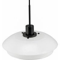 Dyberg Larsen DL31 hänglampa glasskärm svart