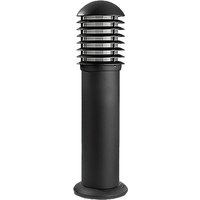 LEDS-C4 luminaire pour socle Balizas Grid, anthracite, aluminium E27