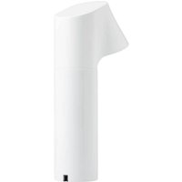 LOOM DESIGN LED-batteridriven bordslampa Willow, vit, aluminium, IP54