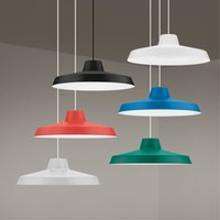Linea Light Suspension LED Miguel, gris, aluminium, 2 700 K