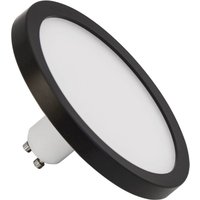 LIGHTME LED-lampa GU10 7W CCT 2 700/4 000 K Ø11cm svart