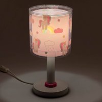 Dalber Barnbordslampa Unicorns, G4, Ø 15 cm