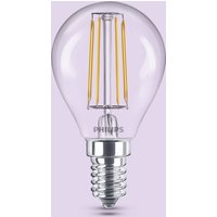 Philips LED-lampa E14 P45 4,3W 470lm 2700K Filament 3-pack