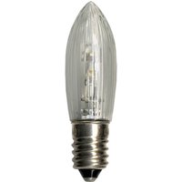 STAR TRADING E10 0.1 W 10-55 V LED bulb pack of 3, candle shape