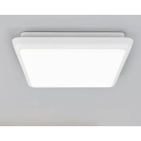 Arcchio LED-taklampa Augustin, 25 x 25 cm, vit, IP54