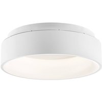Luce Ambiente Design LED-taklampa Noah, vit, Ø 45 cm, metall, CCT