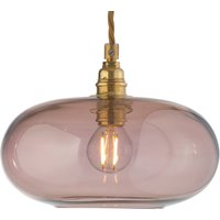 EBB & FLOW Horizon pendellampa rosé-brun Ø 21 cm