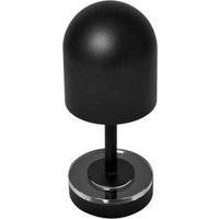 AYTM batterilampa Luceo, svart, metall, 24 cm, dimbar, IP44