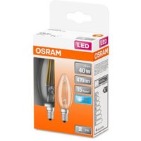 OSRAM Classic B LED E14 4 W 4 000 K claire x2